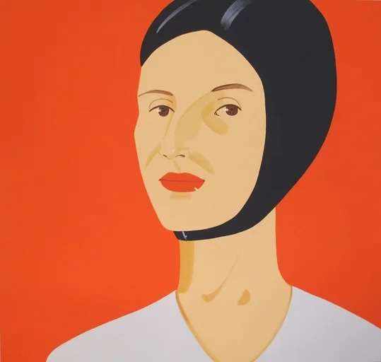 Alex Katz, Bathing Cap (Ada)
